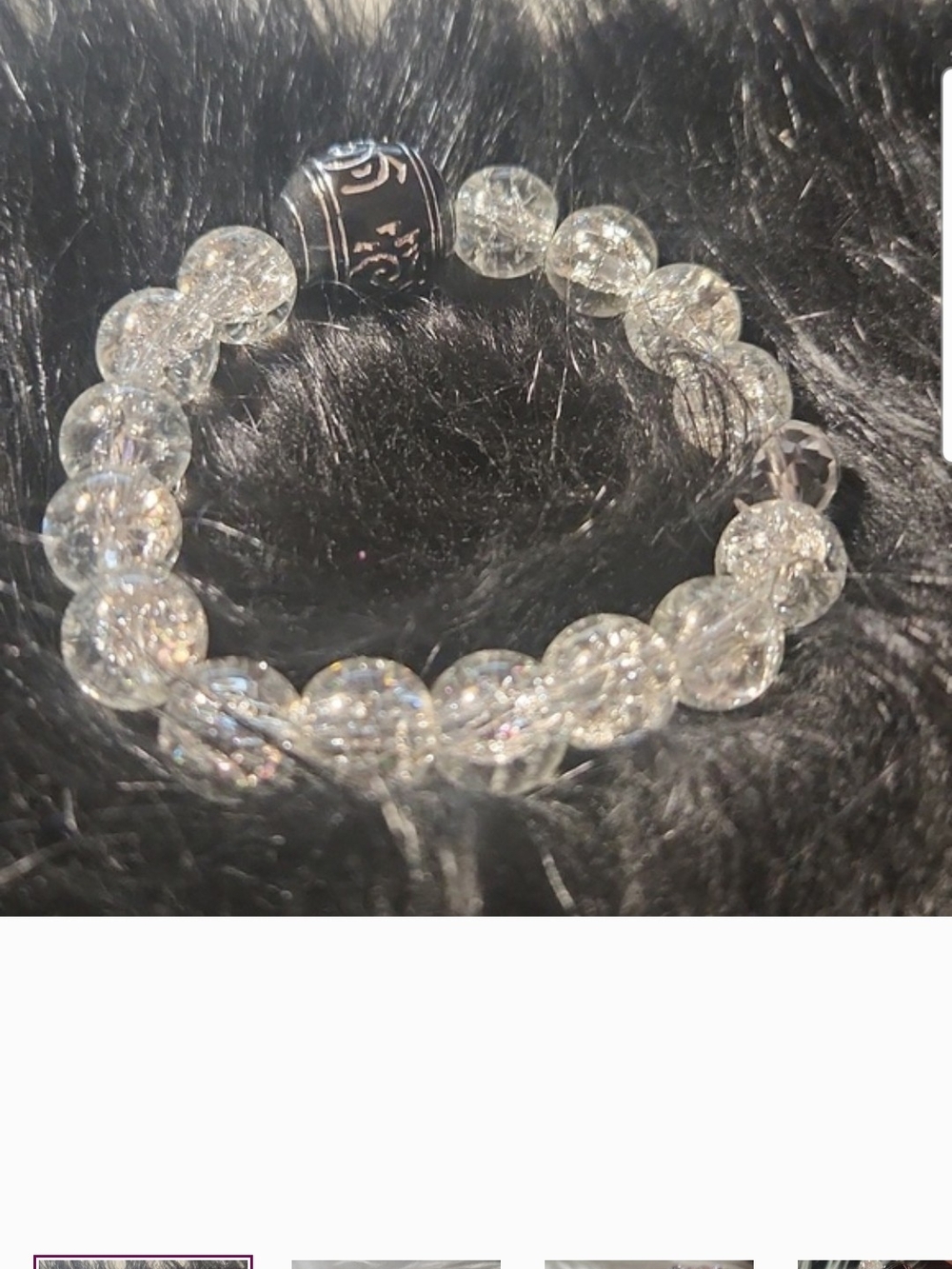 Hand Crafted beaded bracelet